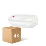 Confezione Multipack 4x Philips LED Sicurezza Coreline BWC110 Bianca 9W 900lm - 830 Luce Calda -  | 242x110mm - IP54 - Sensore Di Luce