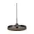 Ledvance Decor Plate Luce Pendente Acciaio Nero | Adatto per E27